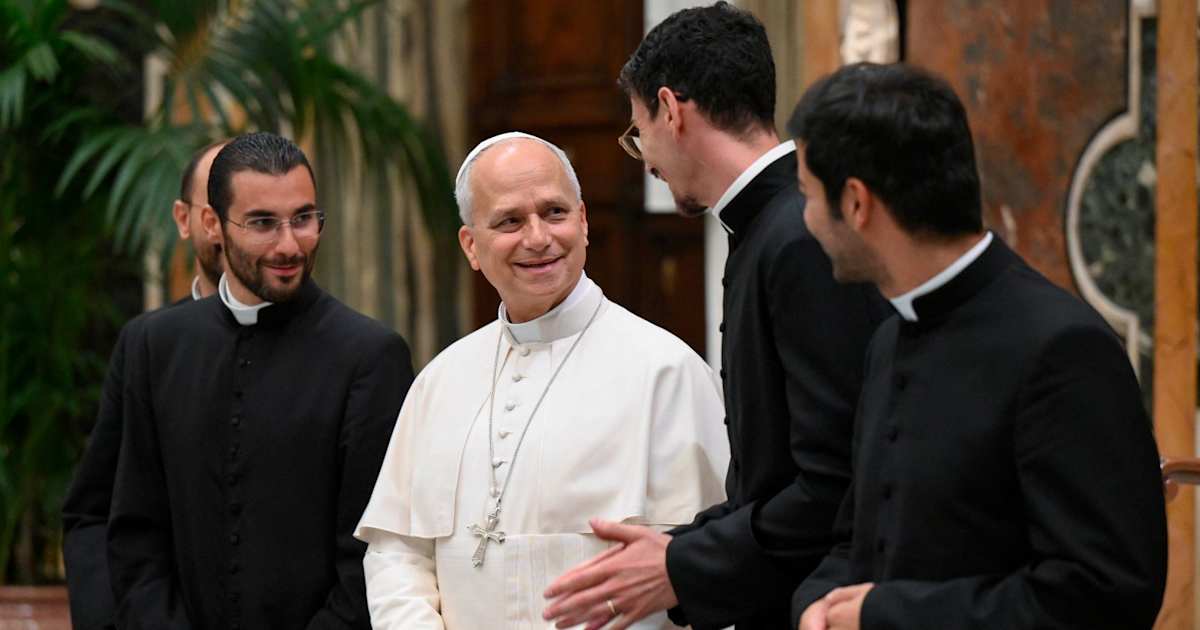 Seminarister fra Molfetta og Aversa mødte paven i Apostolsk palads